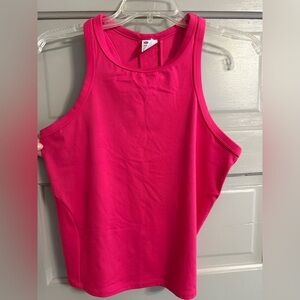 Vibrant Pink ‘All in Motion’ Athletic Tank Top